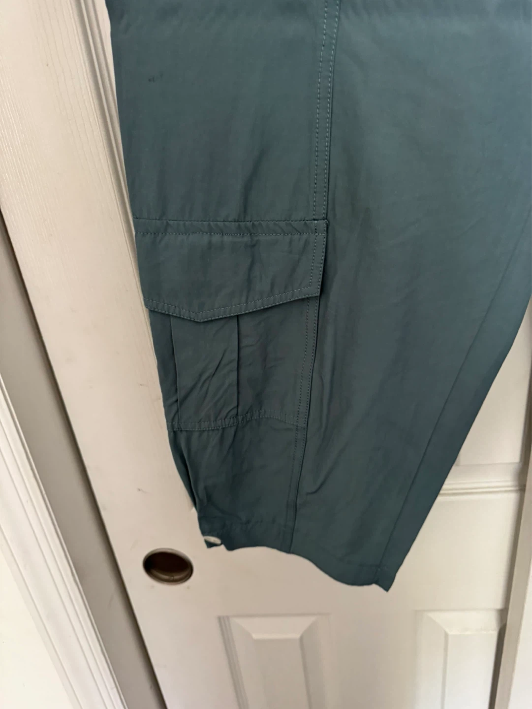 Zara Women's Cargo Pants - Blue - Size M - photo 2
