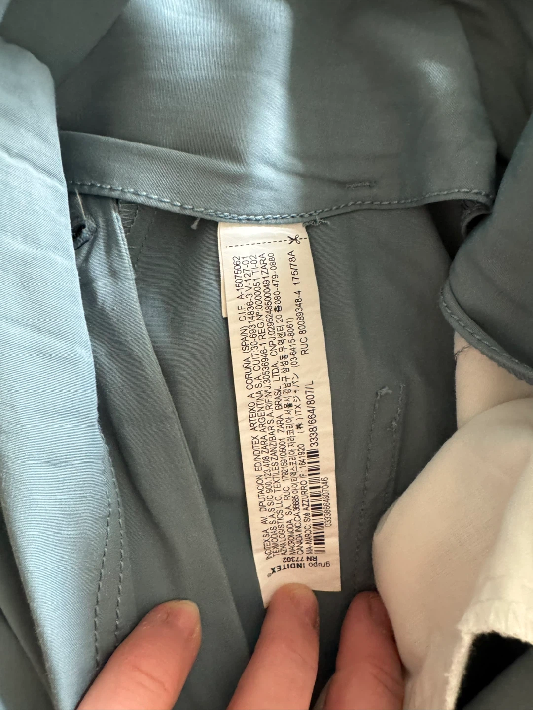 Zara Women's Cargo Pants - Blue - Size M - photo 5