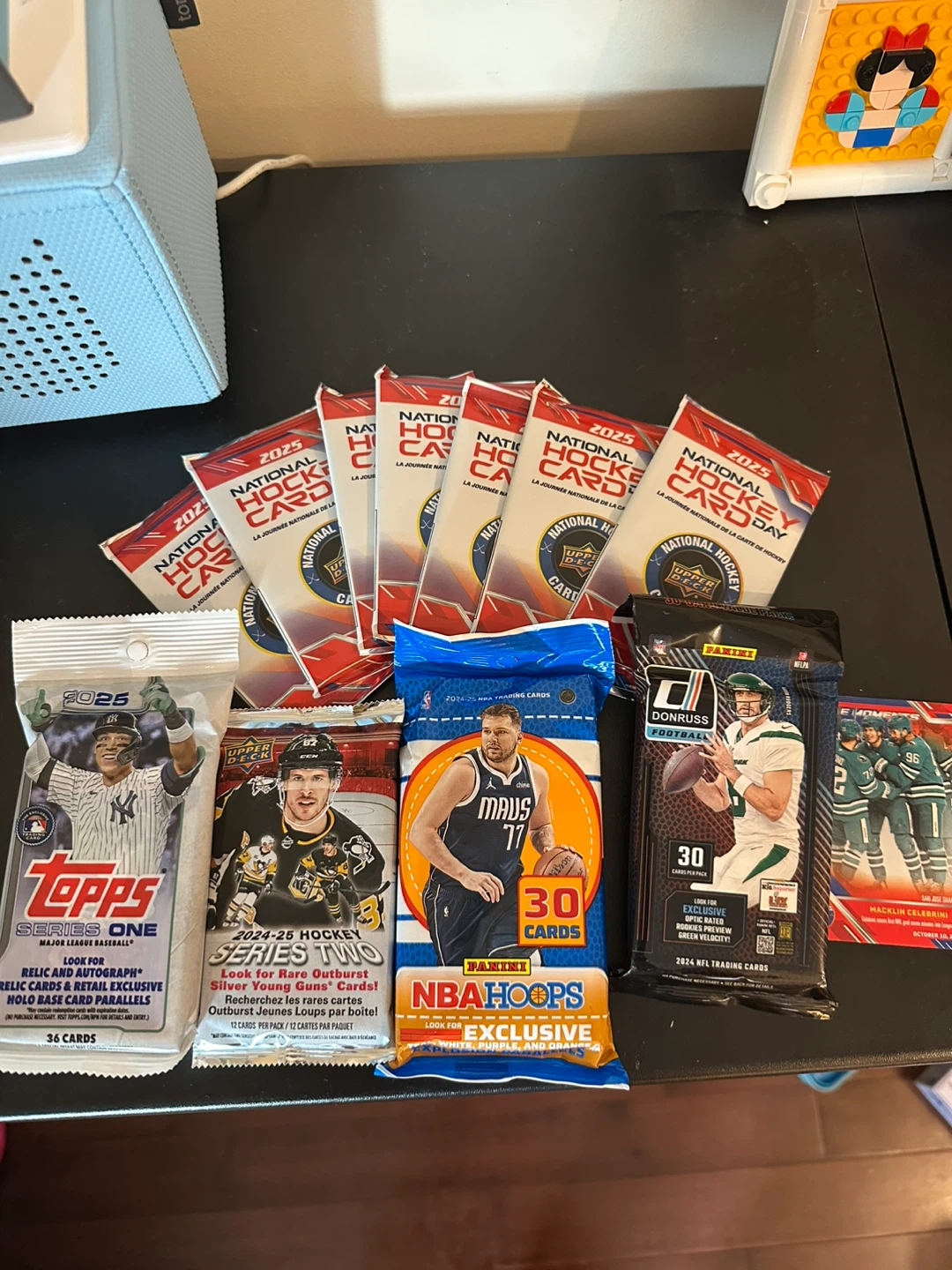 Assorted Sports Trading Card- Hockey, Baseball, Football & NBA
