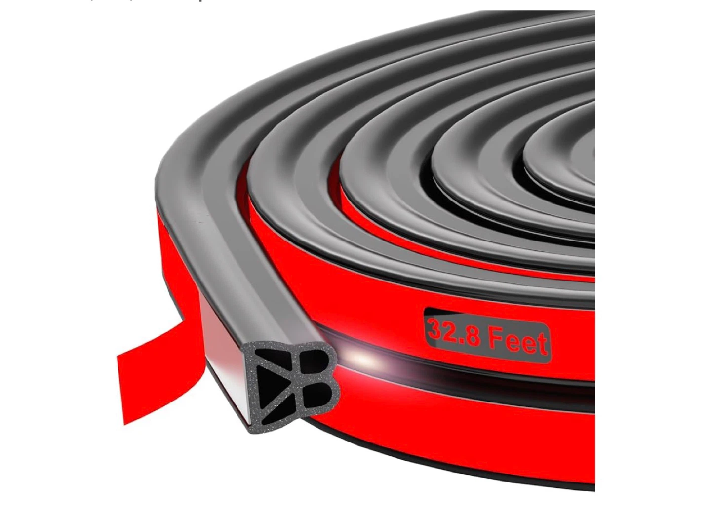 Automotive Weather Stripping Seal - 32.8 Ft