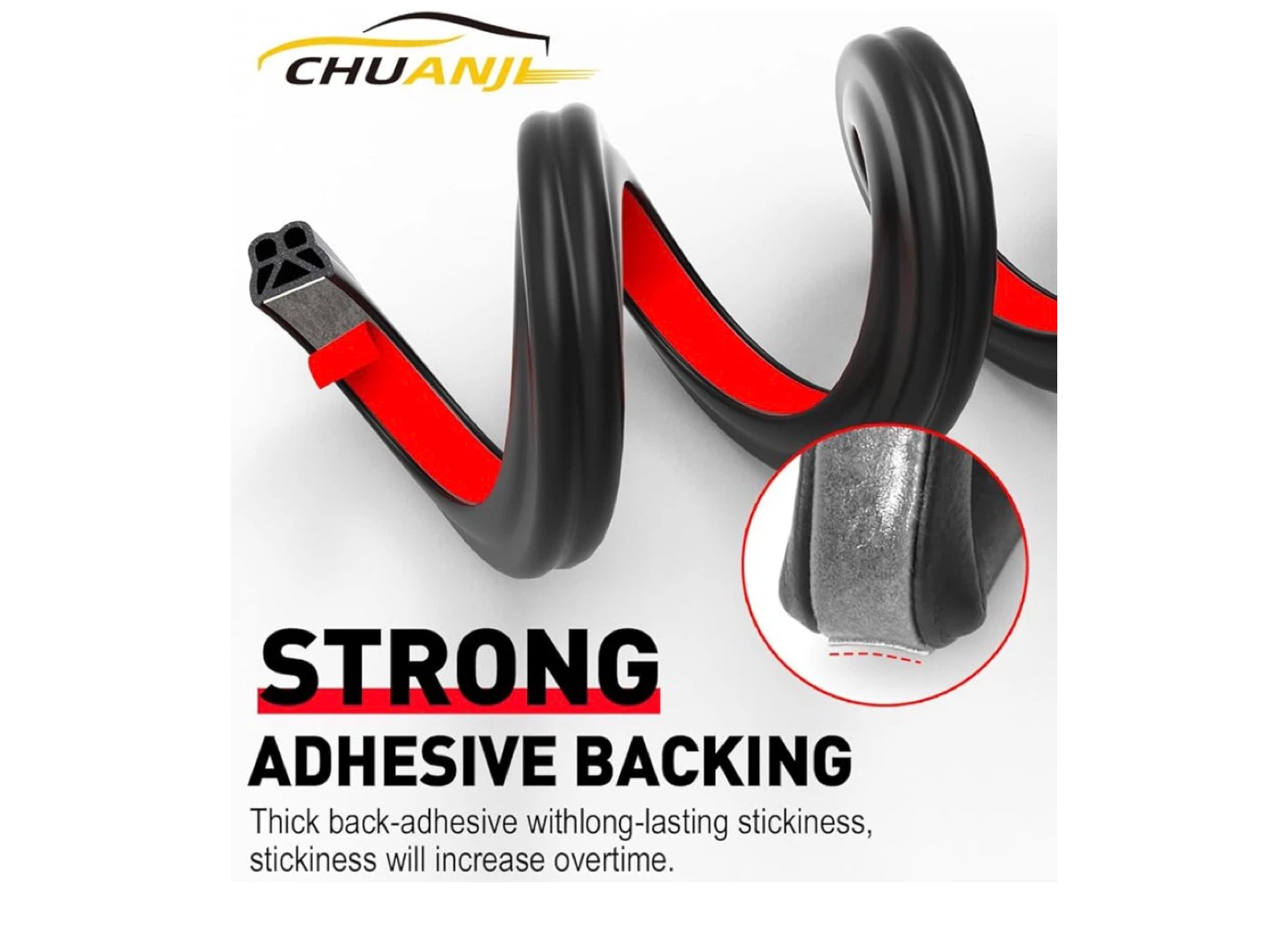 Automotive Weather Stripping Seal - 32.8 Ft - photo 4