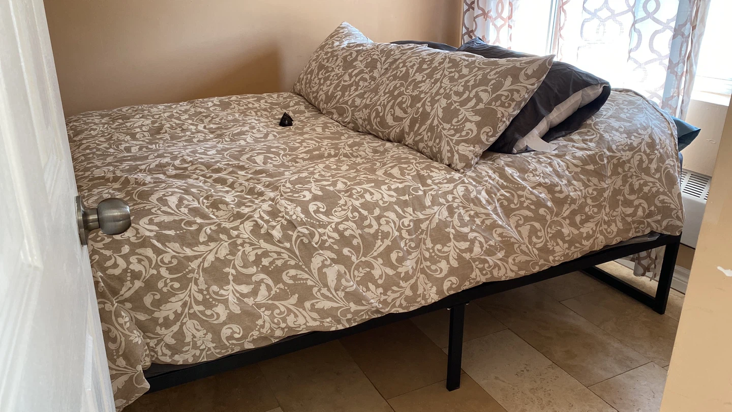 Unassembled Queen Metal Bed Frame - photo 2