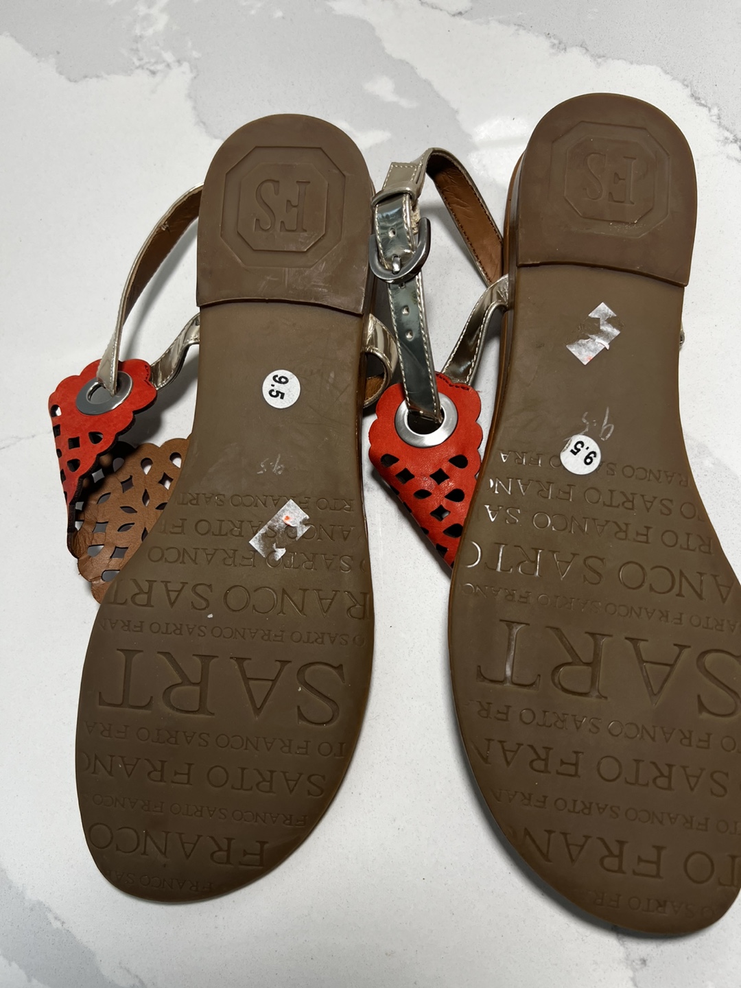 NEW Franco Sarto Women's Sandals Size 9.5 - photo 2