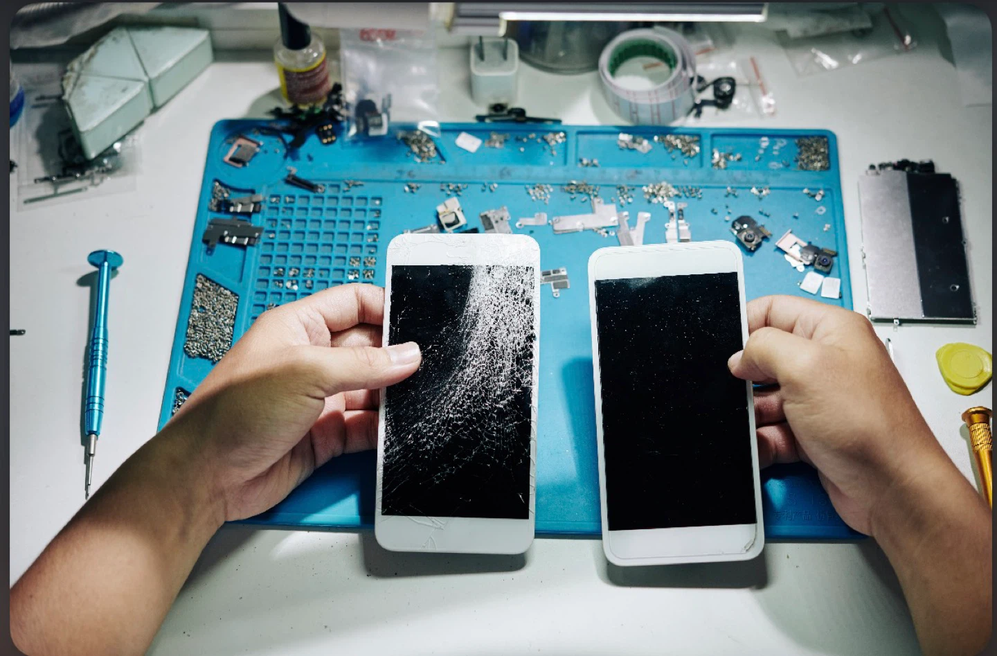 iPhone. Samsung. Google. Motorola. Certified technicians