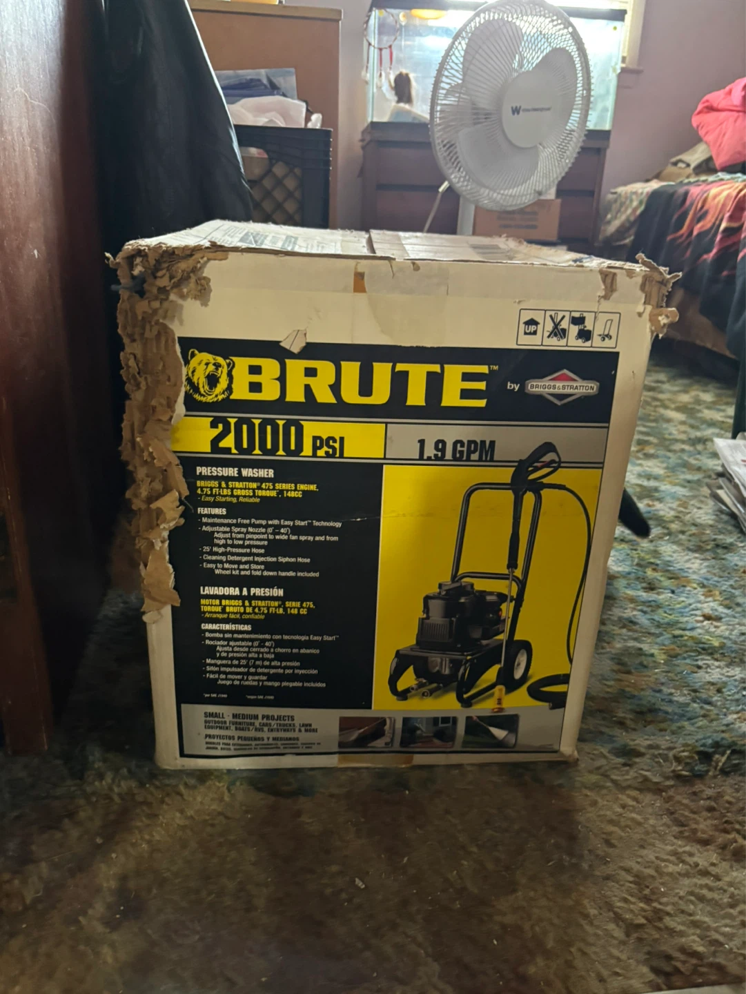 Brute 2000 PSI Pressure Washer by Briggs & Stratton