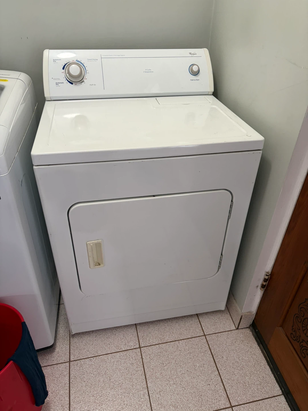 LG Top Load Washing Machine & Dryer - photo 3