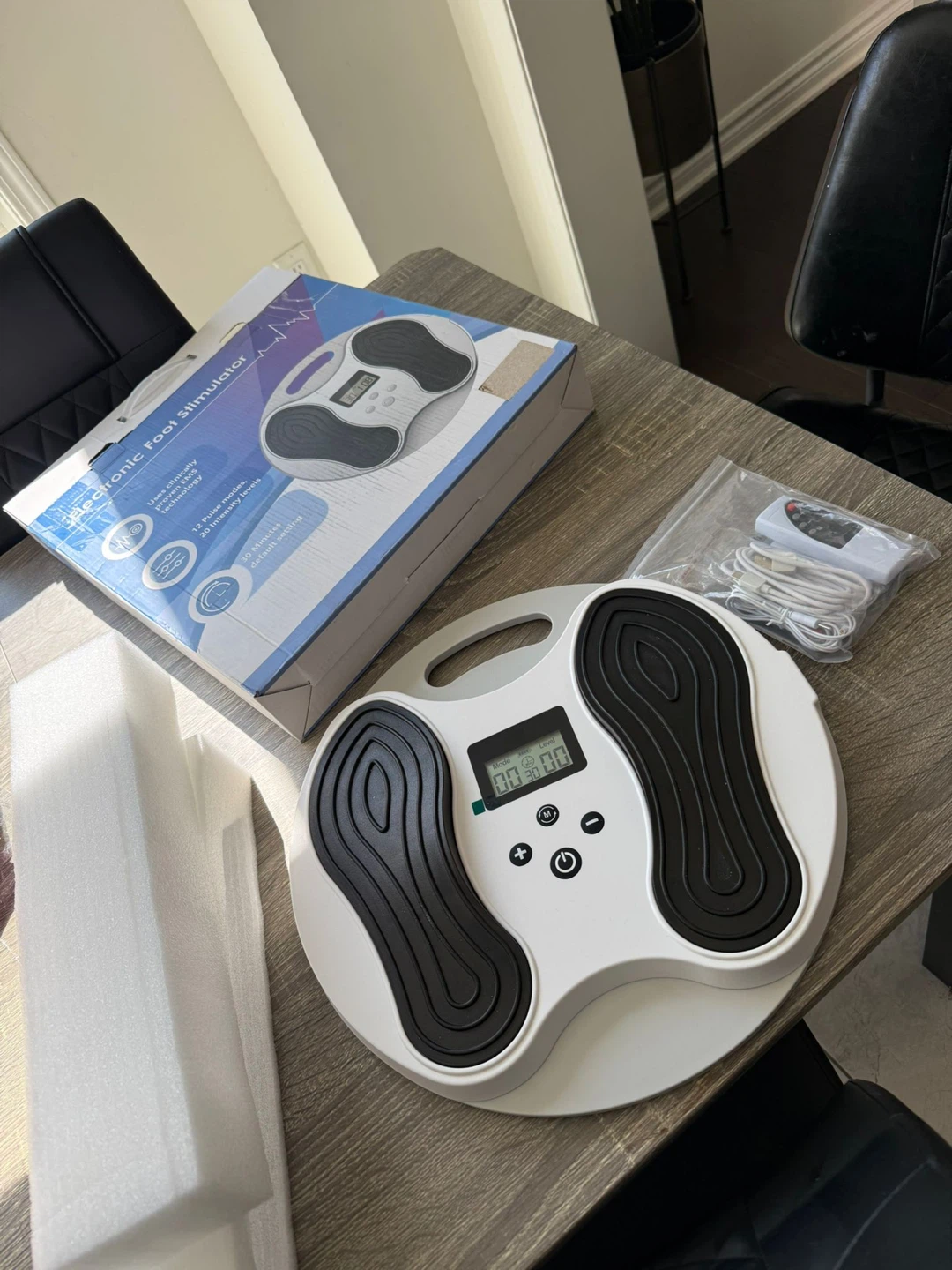 Electronic Foot Stimulator with Remote