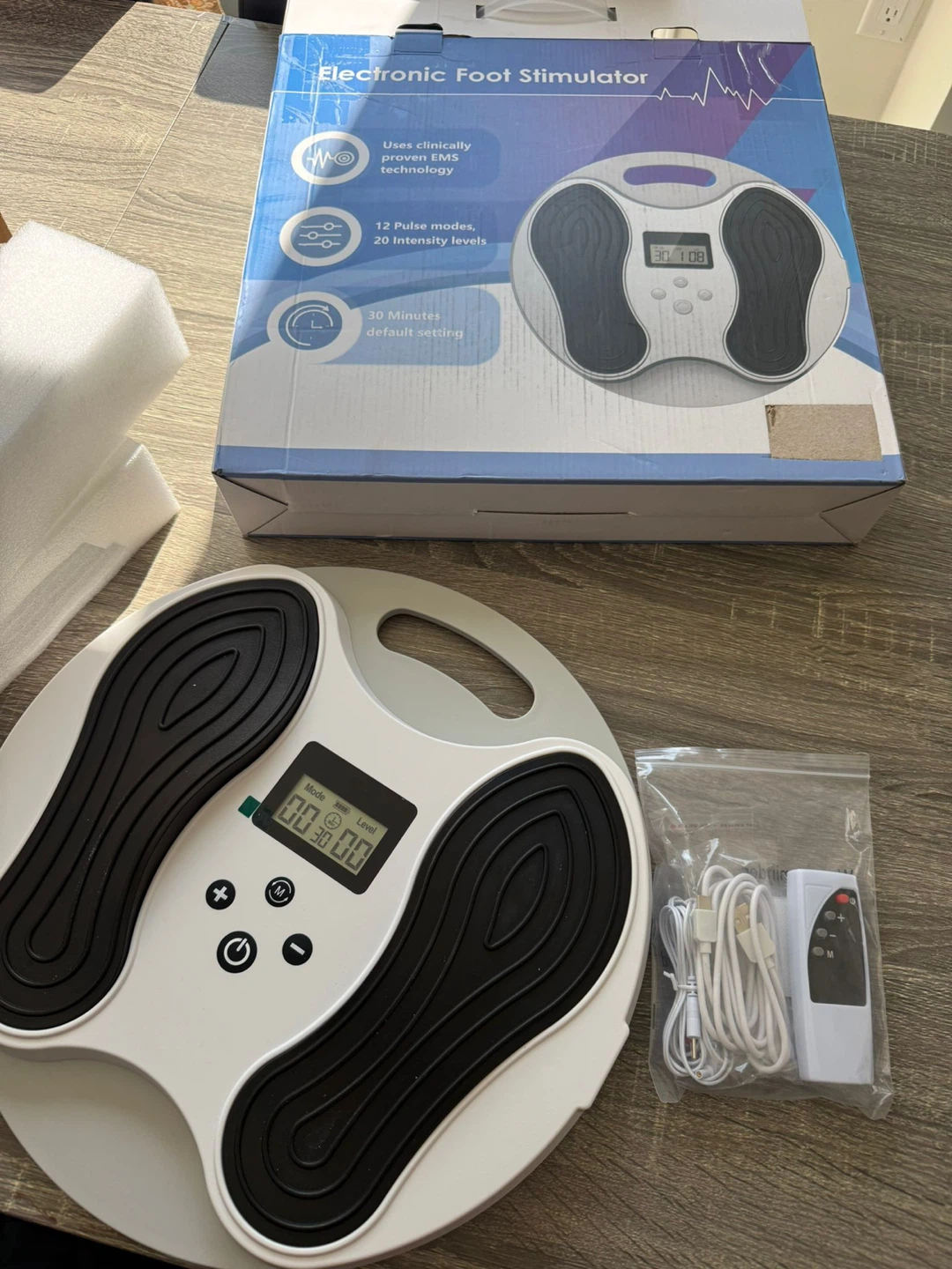 Electronic Foot Stimulator with Remote - photo 3