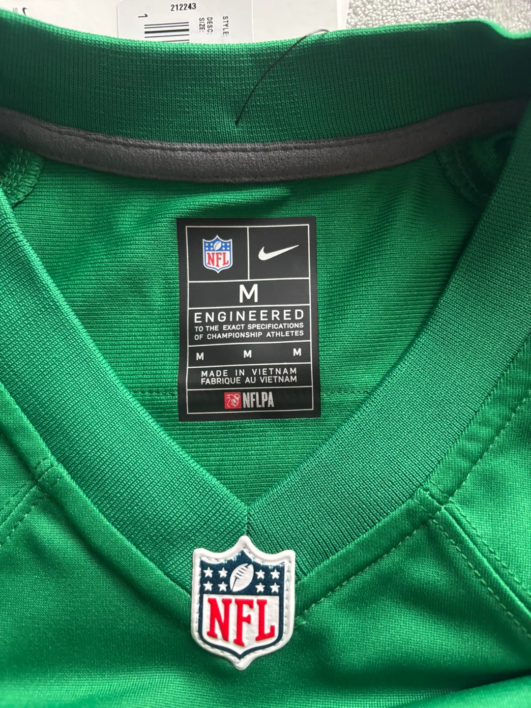 Nike NFL Barkley 26 Green Color Rush Jersey Size M - photo 3