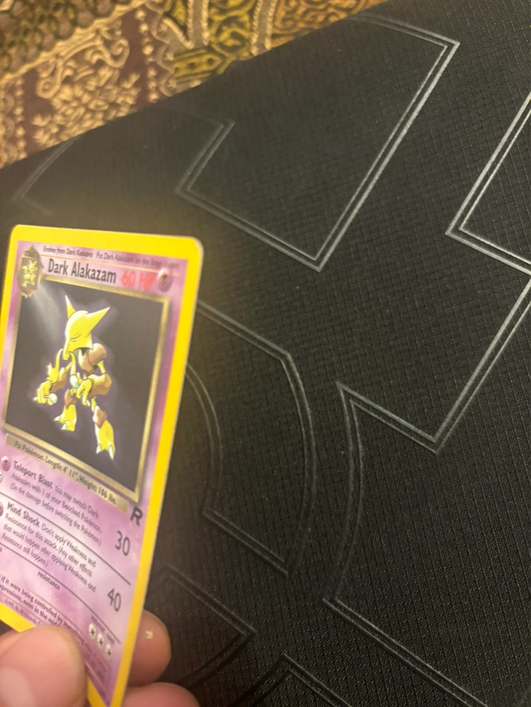 Dark Alakazam Pokemon Card - photo 3