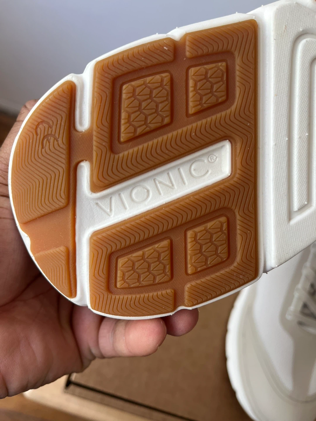 Vionic Women's Athletic Shoes - White/Pink/Tan - photo 4