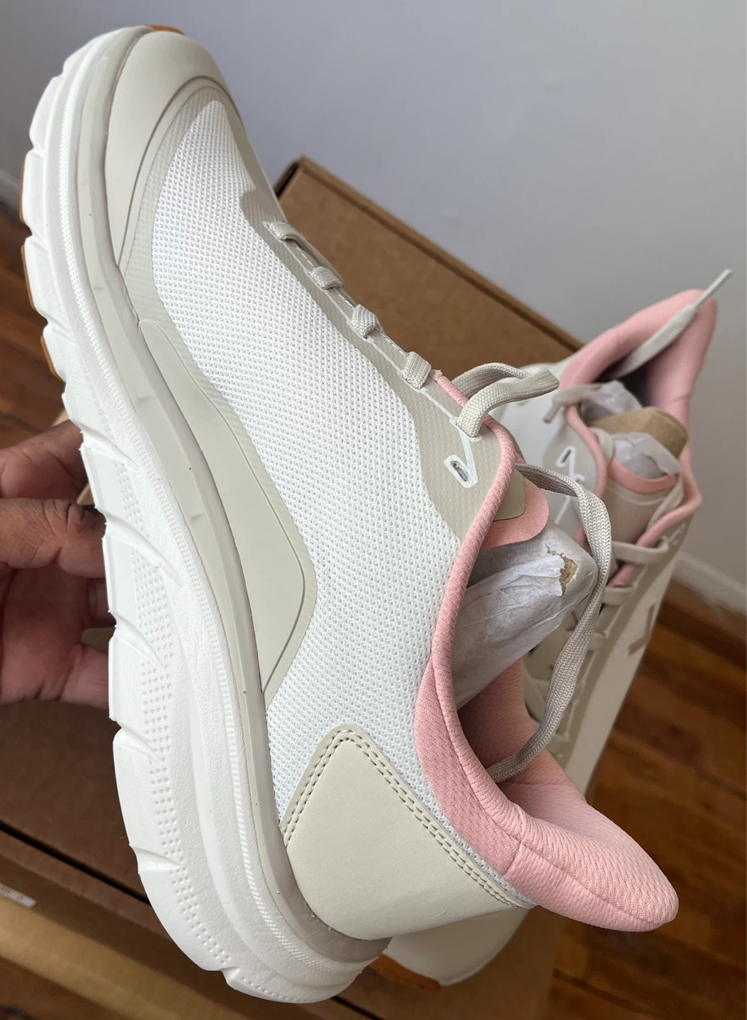 Vionic Women's Athletic Shoes - White/Pink/Tan - photo 5