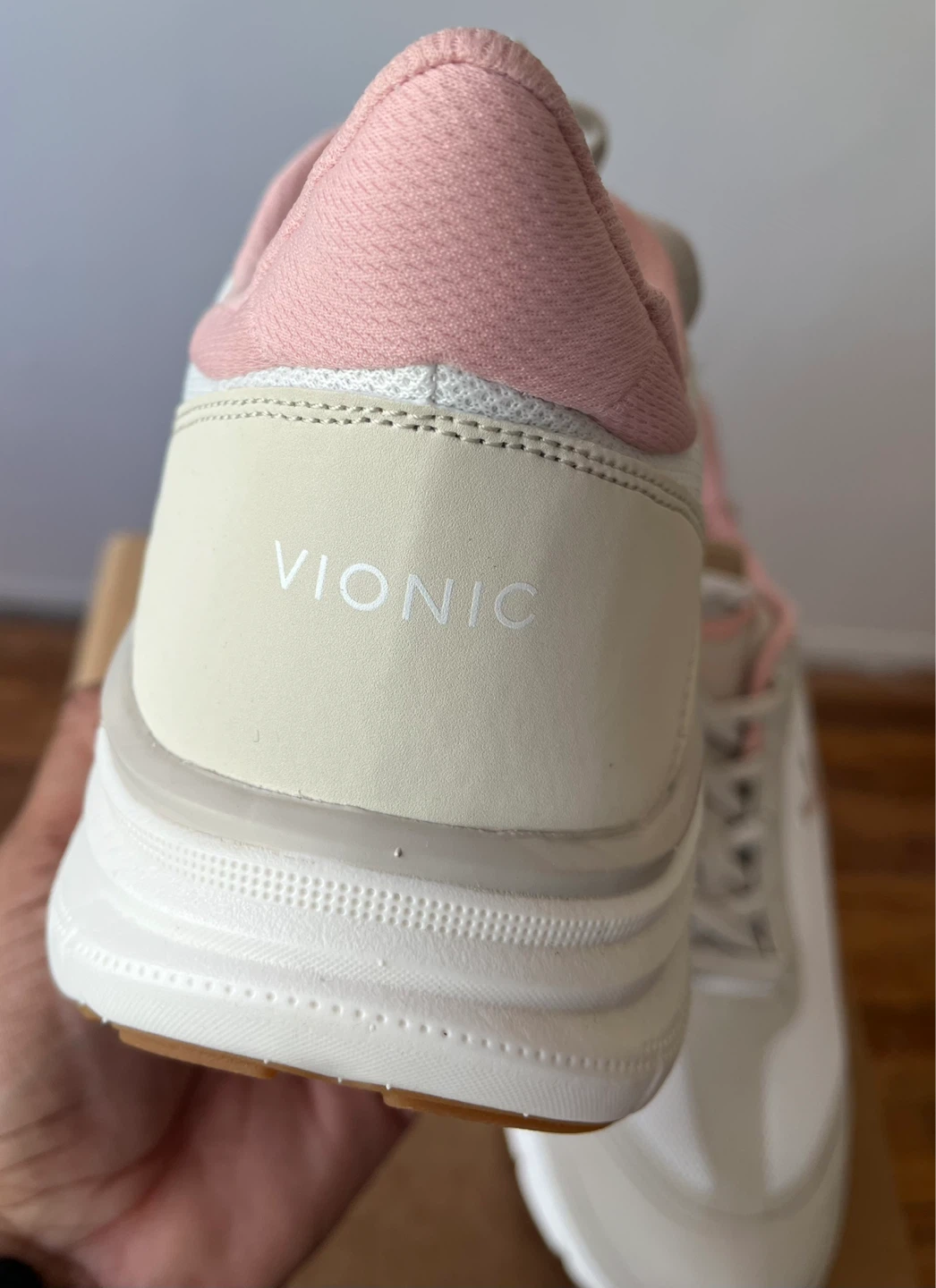 Vionic Women's Athletic Shoes - White/Pink/Tan - photo 3