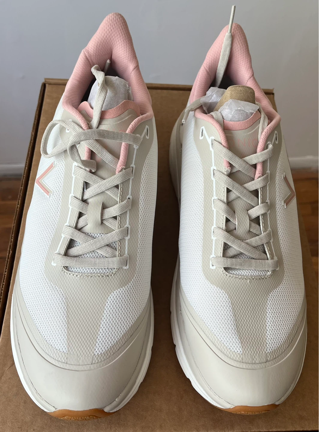 Vionic Women's Athletic Shoes - White/Pink/Tan - photo 2
