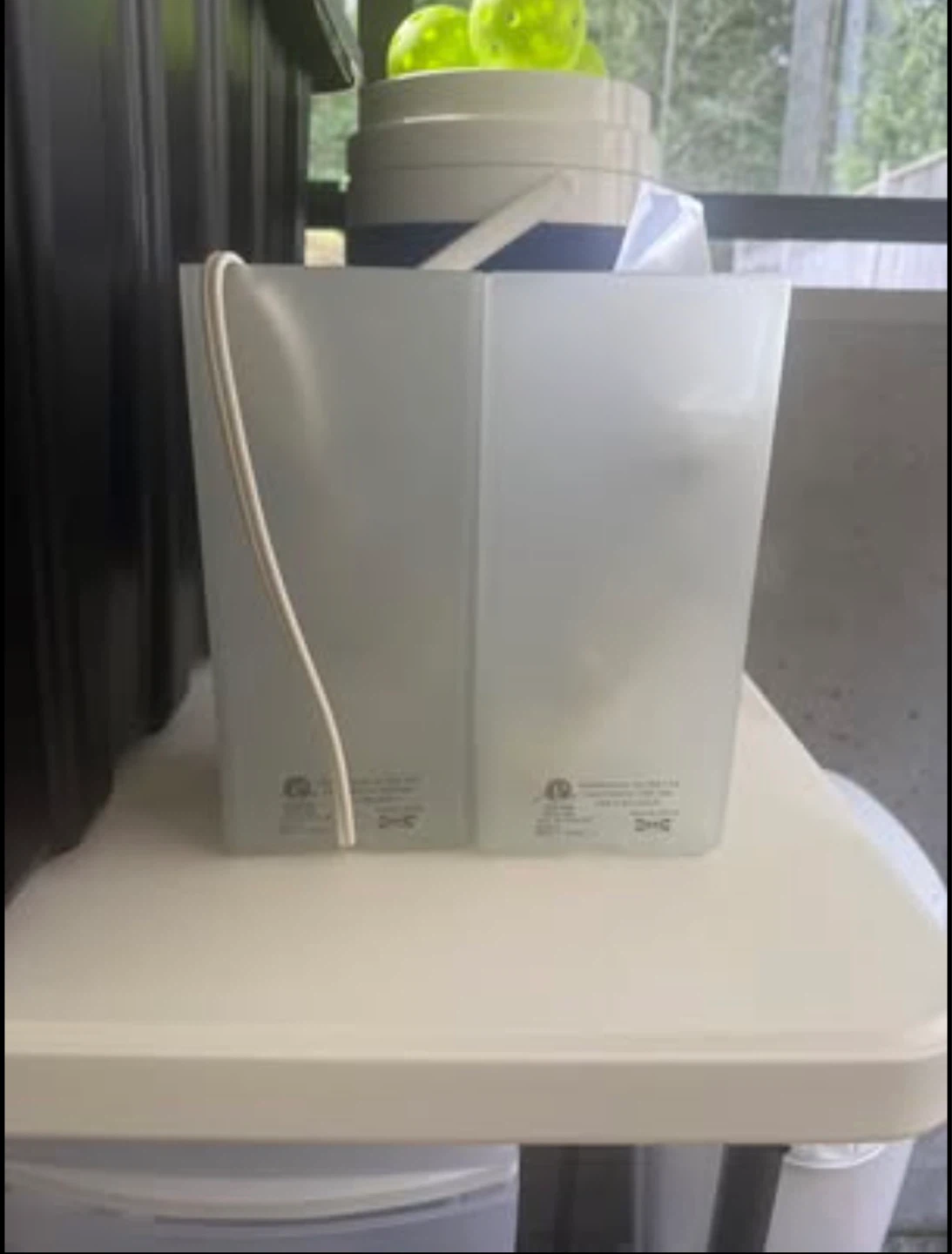 IKEA Lamp Desk - White Frosted Plastic - photo 2