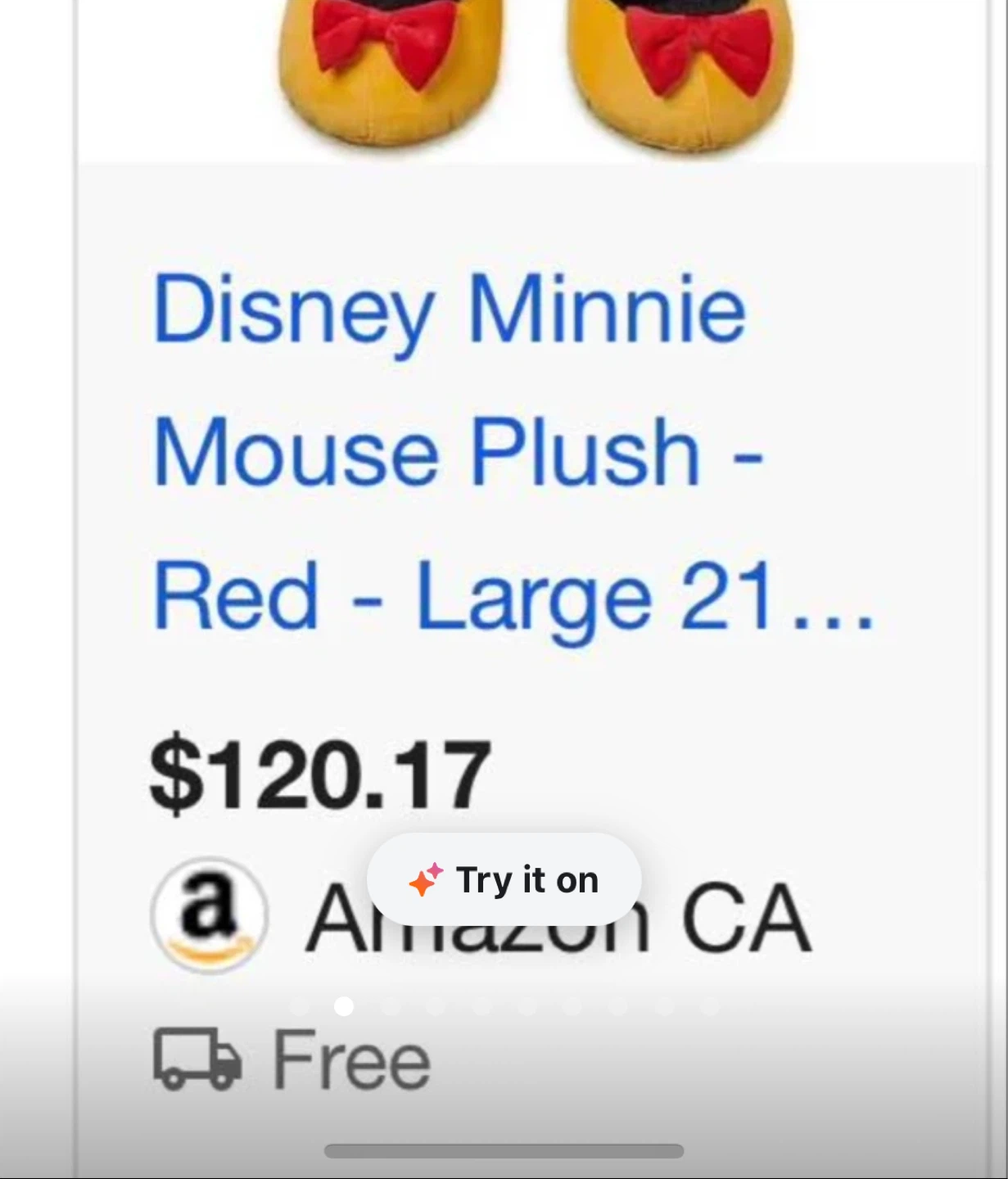 😡$120 NWT Disney Plush Toy