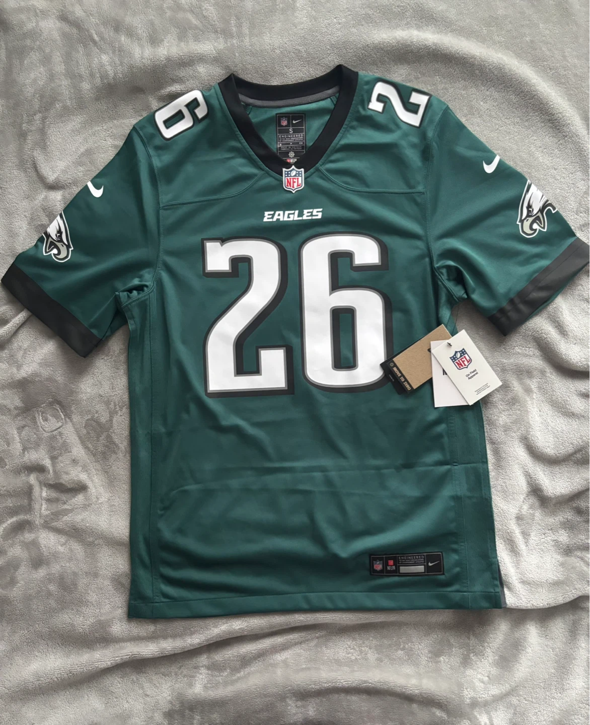 Men's Nike Saquon Barkley Midnight Green Philadelphia Eagles