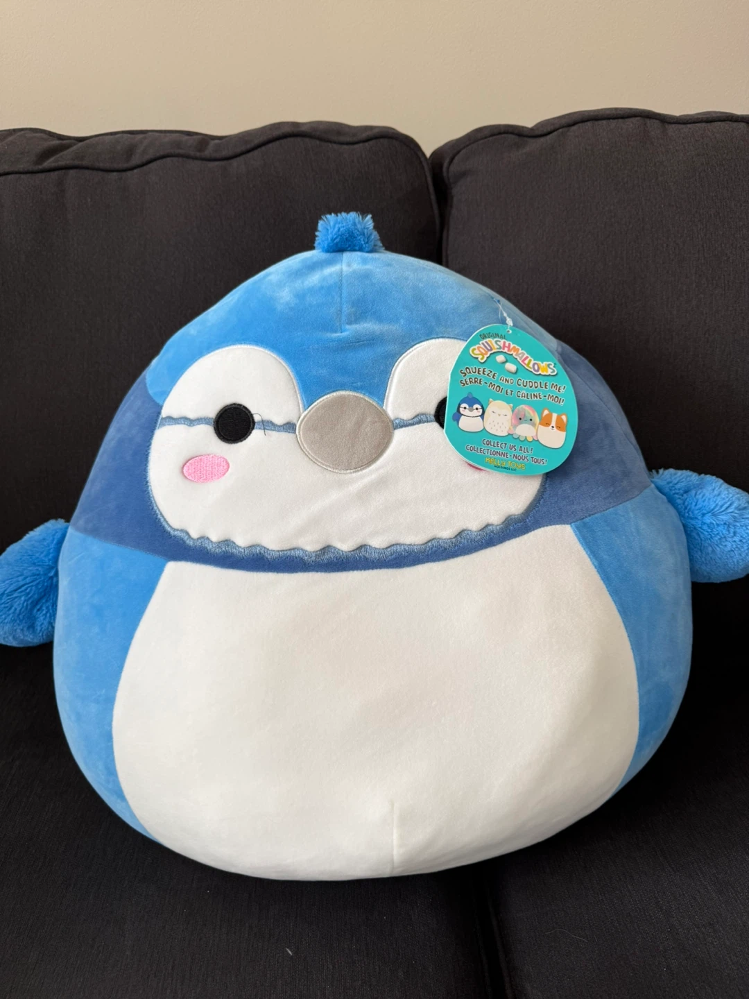 Squishmallows Babs Blue Jay Plush Toy