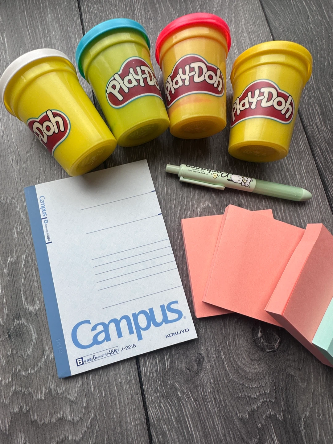 All for $5! Play-Doh 4-Pack & Stationery Set - photo 5