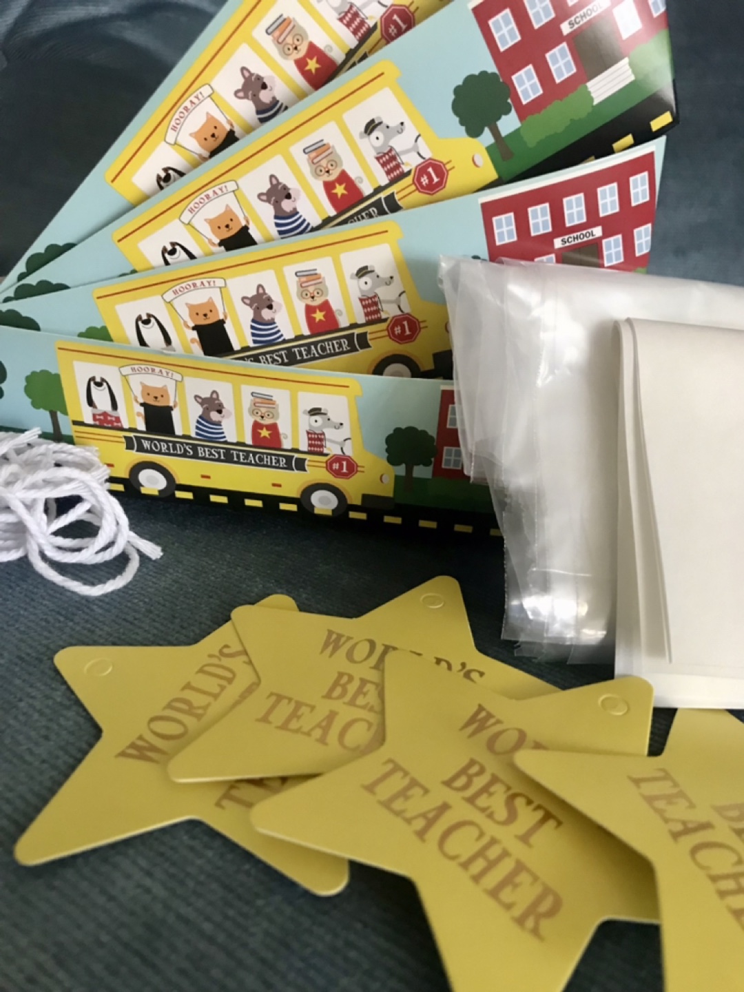 “World’s Best Teacher” Gift/Treats/Baking Boxes - photo 3