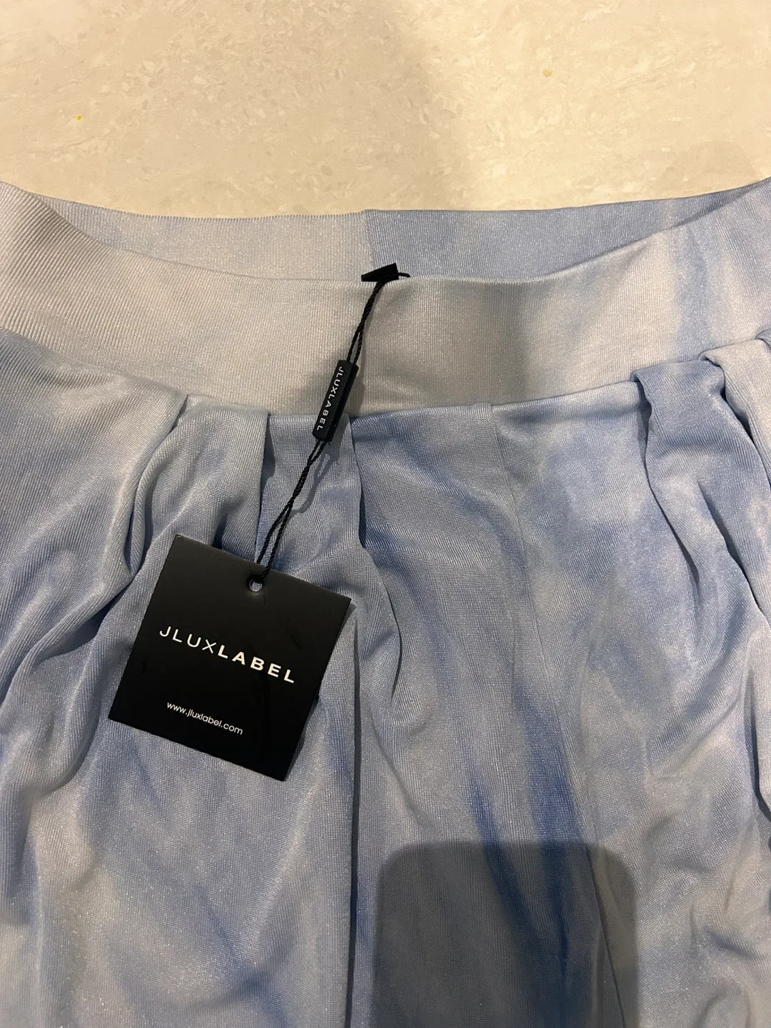 JLuxLabel Wide Leg Pants Blue Tie Dye - photo 2