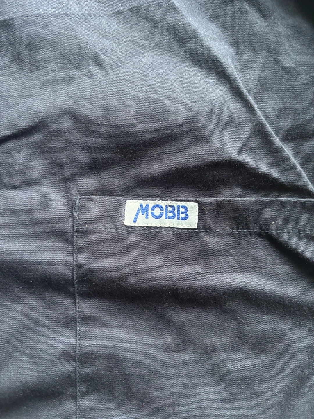 MOBB Navy Scrub Top and Pants Set - photo 2