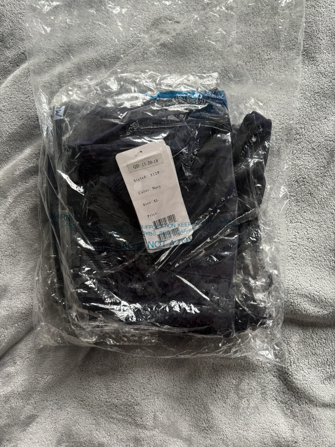 MOBB top and bottoms scrubs set, navy blue - photo 4