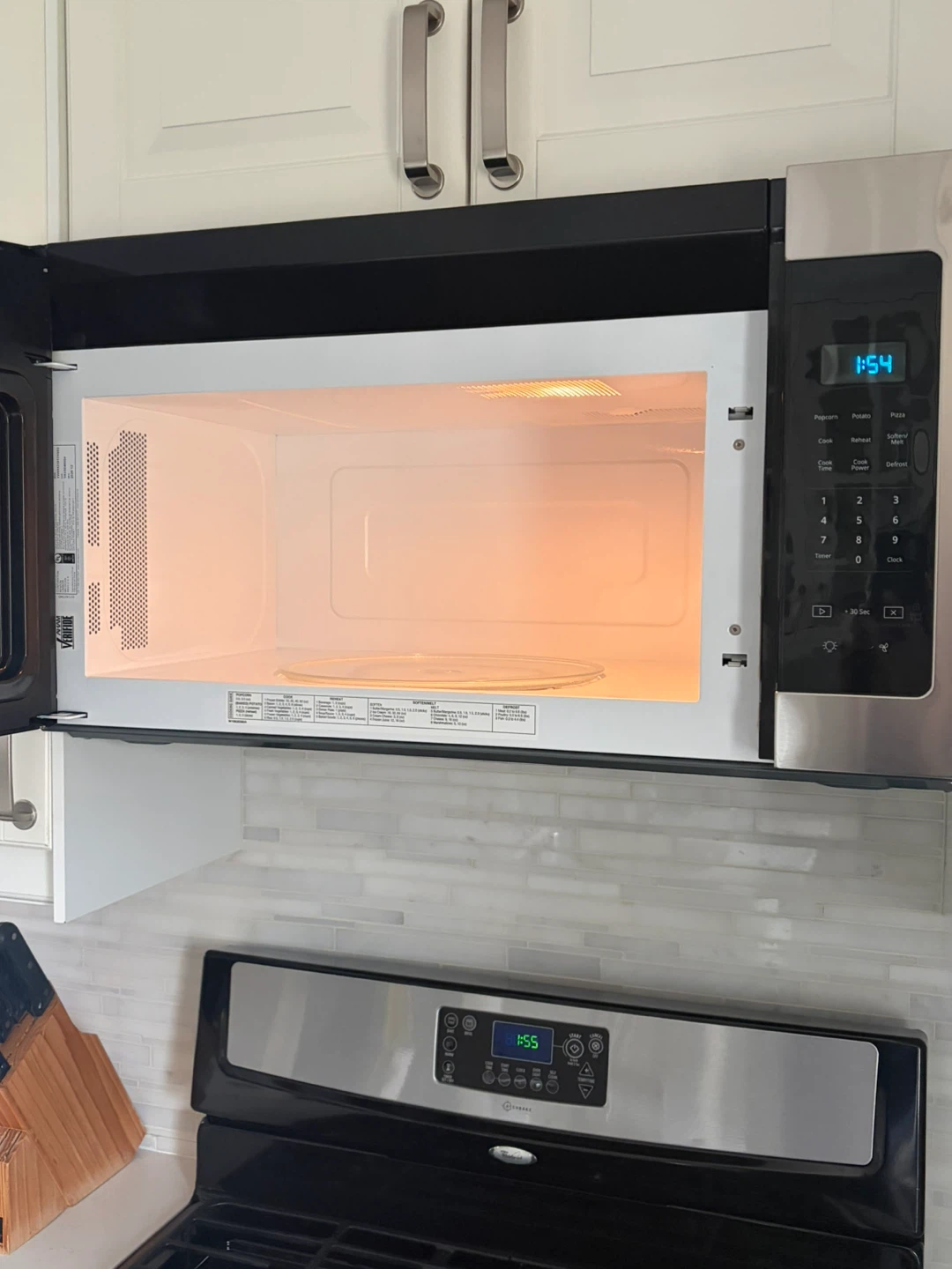 Whirlpool Over-the-Range Microwave - photo 2