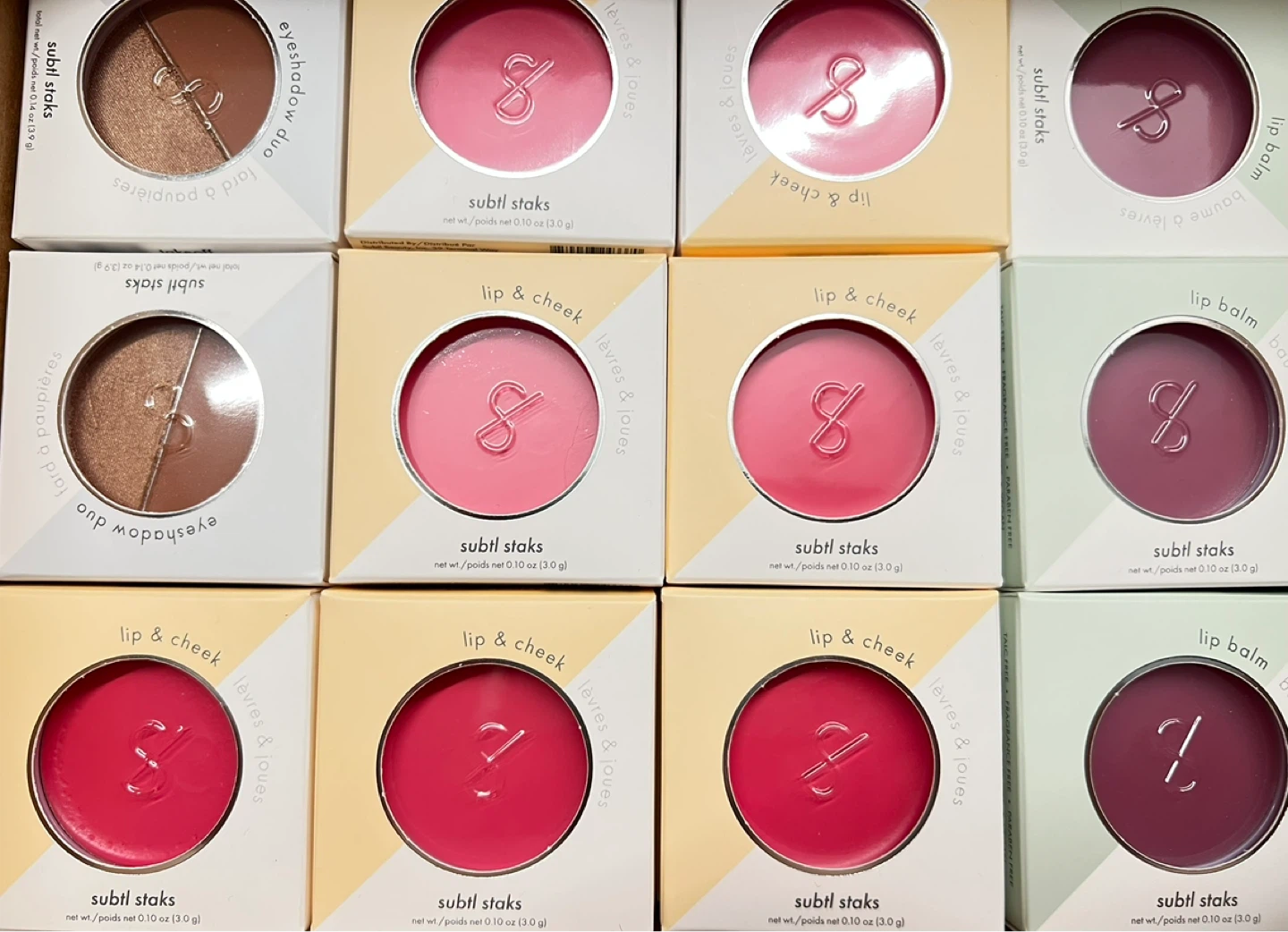 Subtl Staks Makeup stacking kit