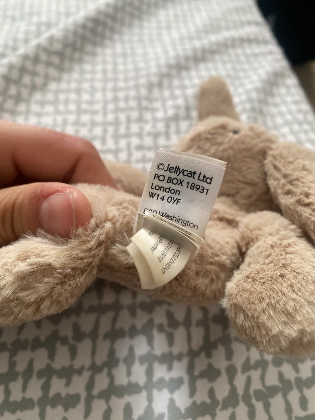 Jellycat Bartholomew Bear Rattle - photo 5