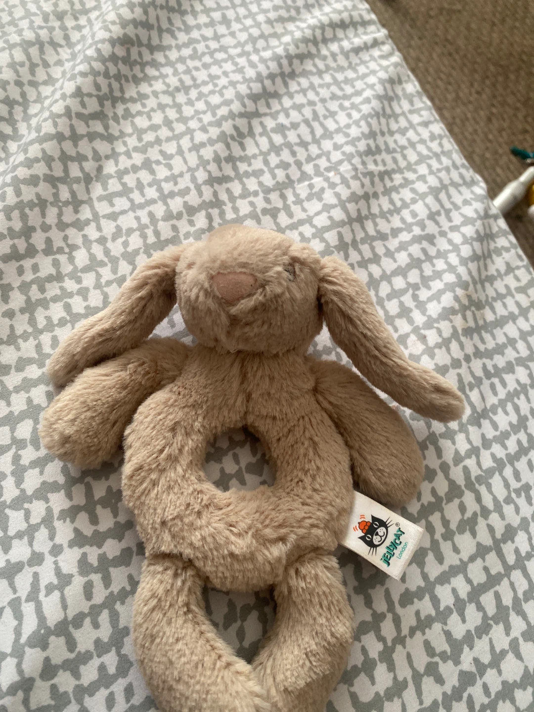 Jellycat Bartholomew Bear Rattle