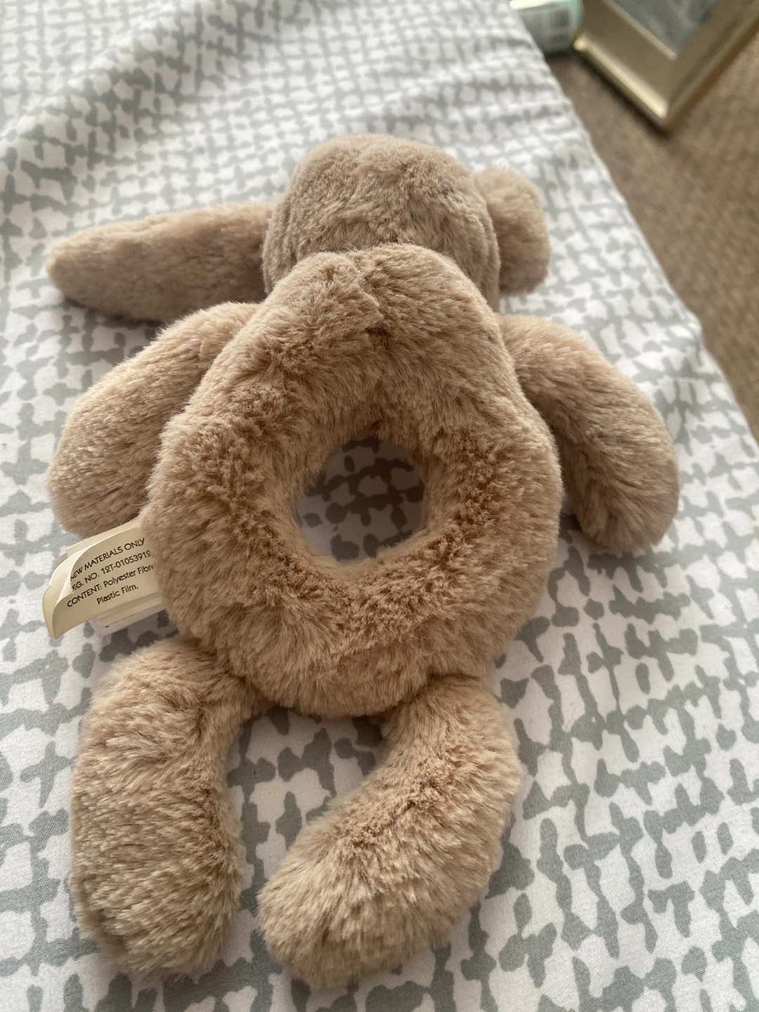 Jellycat Bartholomew Bear Rattle - photo 3