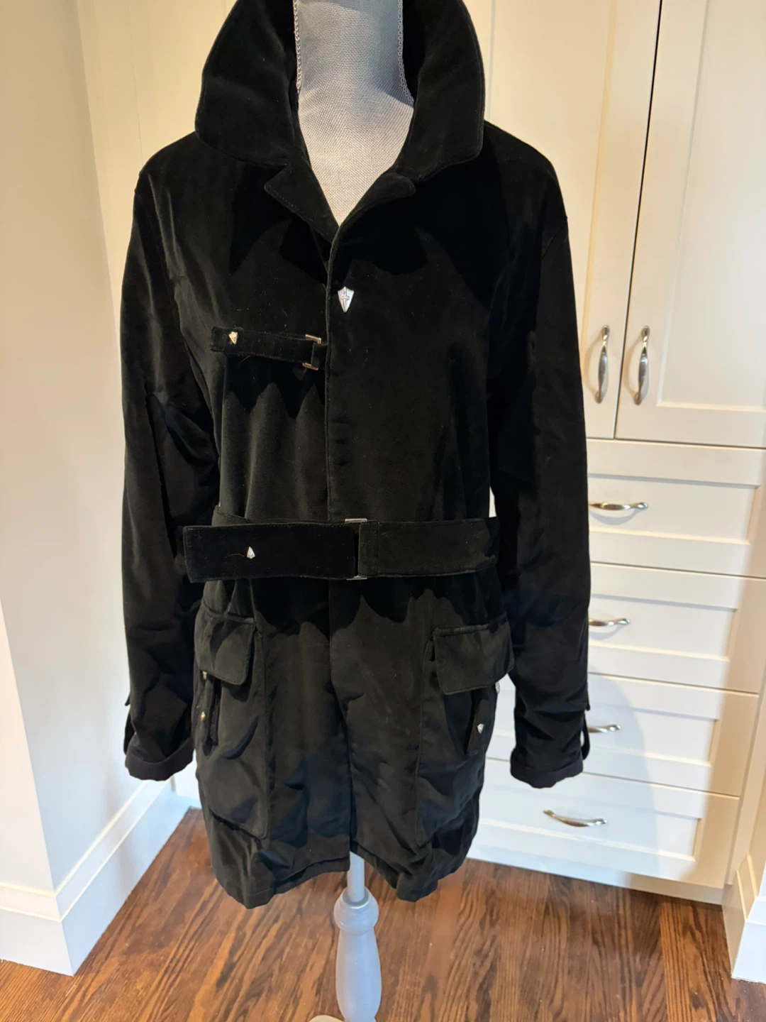 Black Velvet Couture Jacket