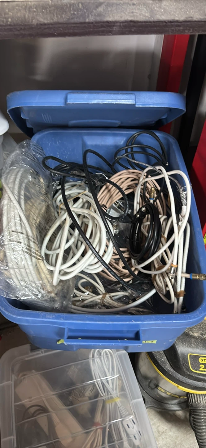 Assorted Coaxial and Network Cables - photo 2