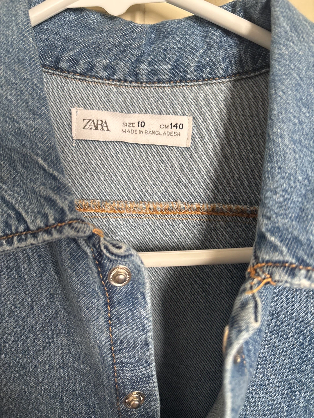 Zara Denim Dress size 10 girls - photo 3