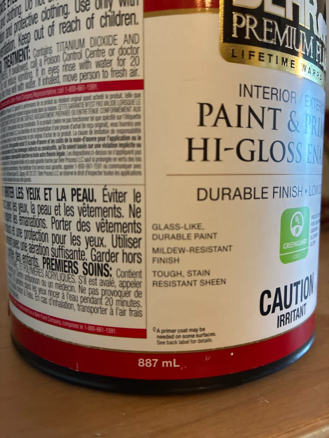Behr Premium Plus Paint & Primer - photo 3