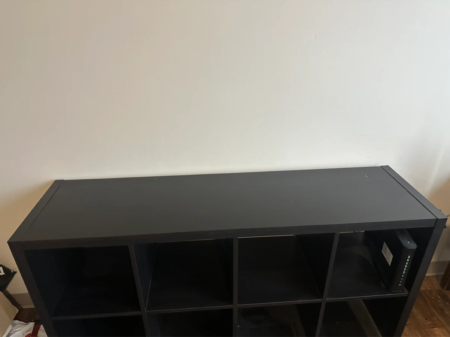 Black 8-Cube Storage Shelf - photo 5