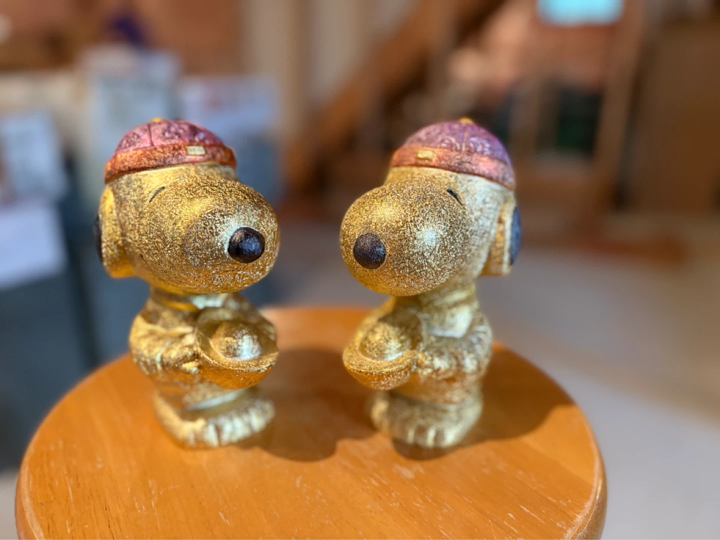 Snoopy Lunar New Year Piggy Bank Figurines (Set of 2)