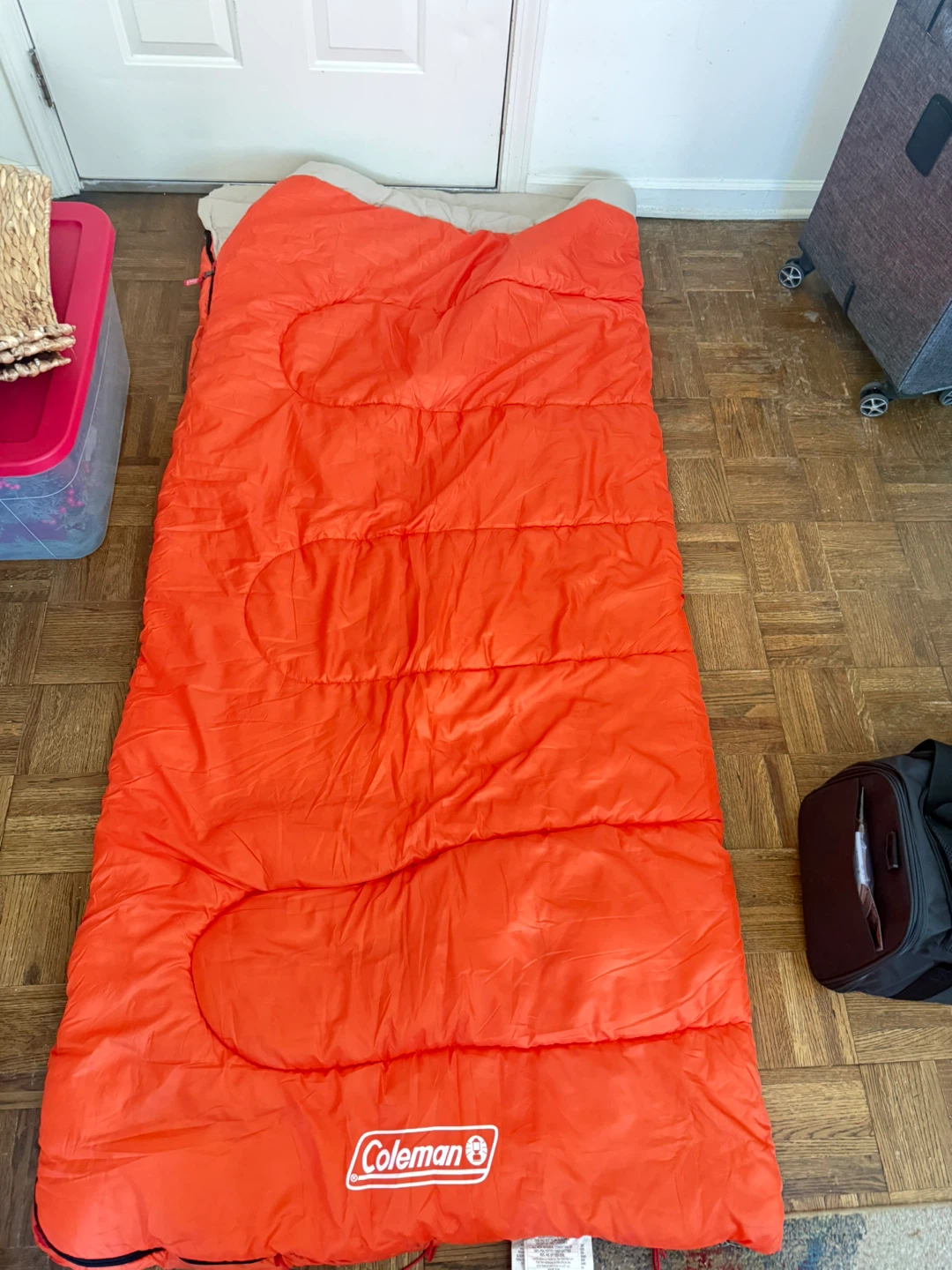 Coleman Sleeping Bag - Orange