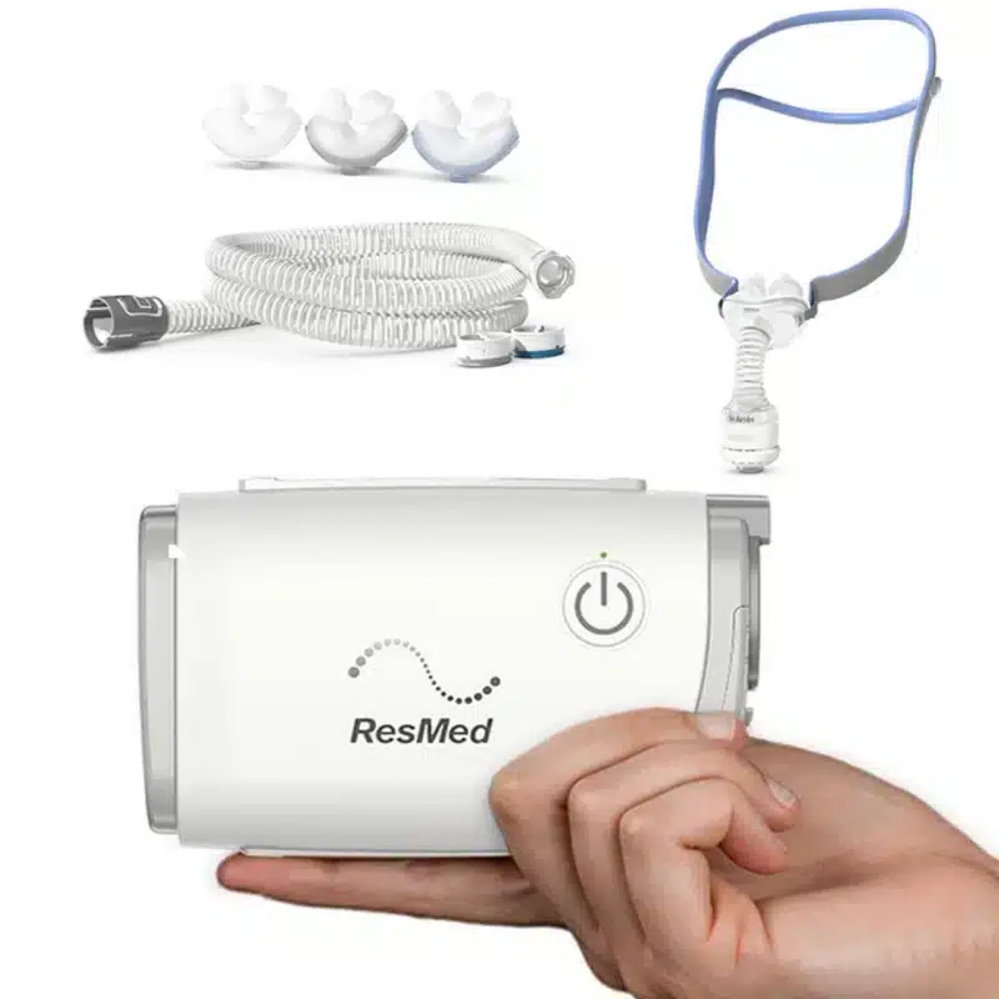 ResMed CPAP Machine with Mask and Hose