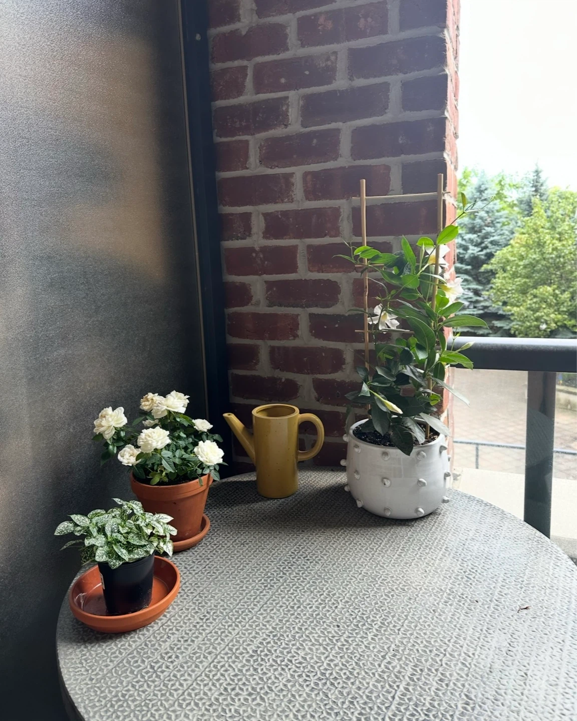 Yellow Ceramic Watering Can/Vase - photo 3