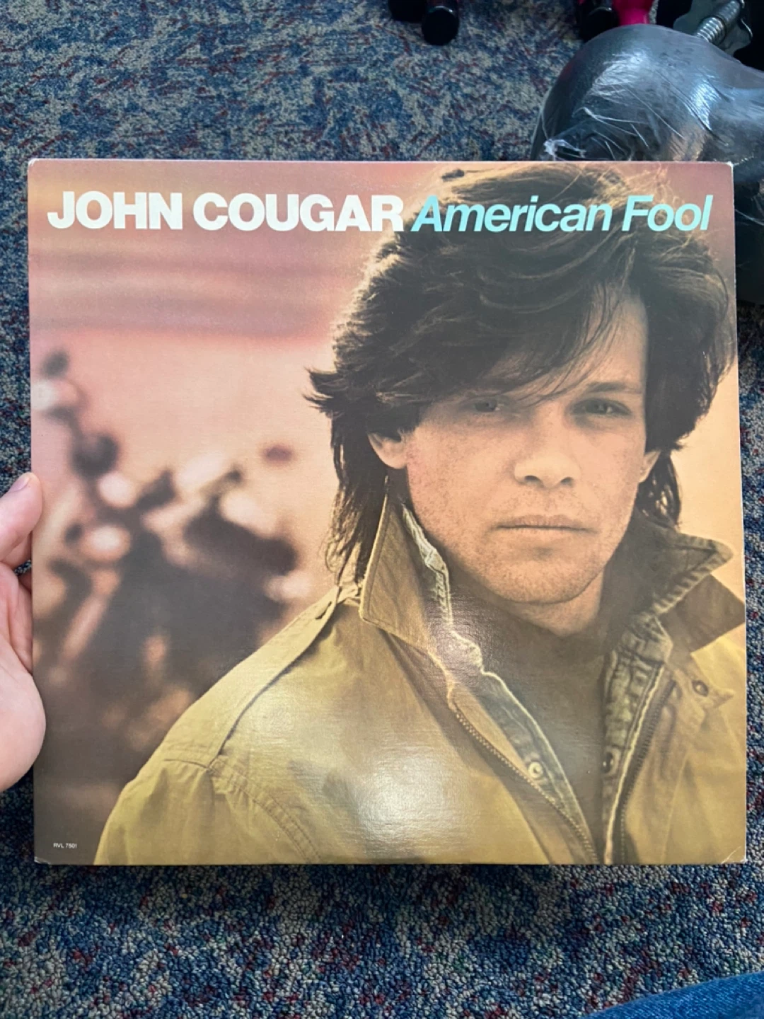 John Cougar Mellencamp American Fool Vinyl Record