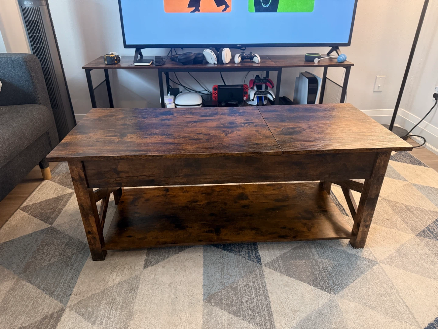 Lift Top Coffee Table with Storage