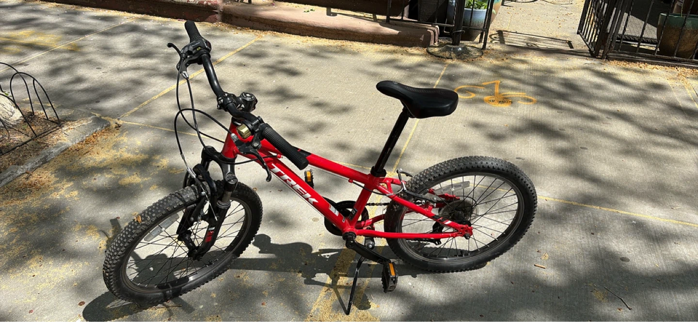 Red Trek Kids Mountain Bike