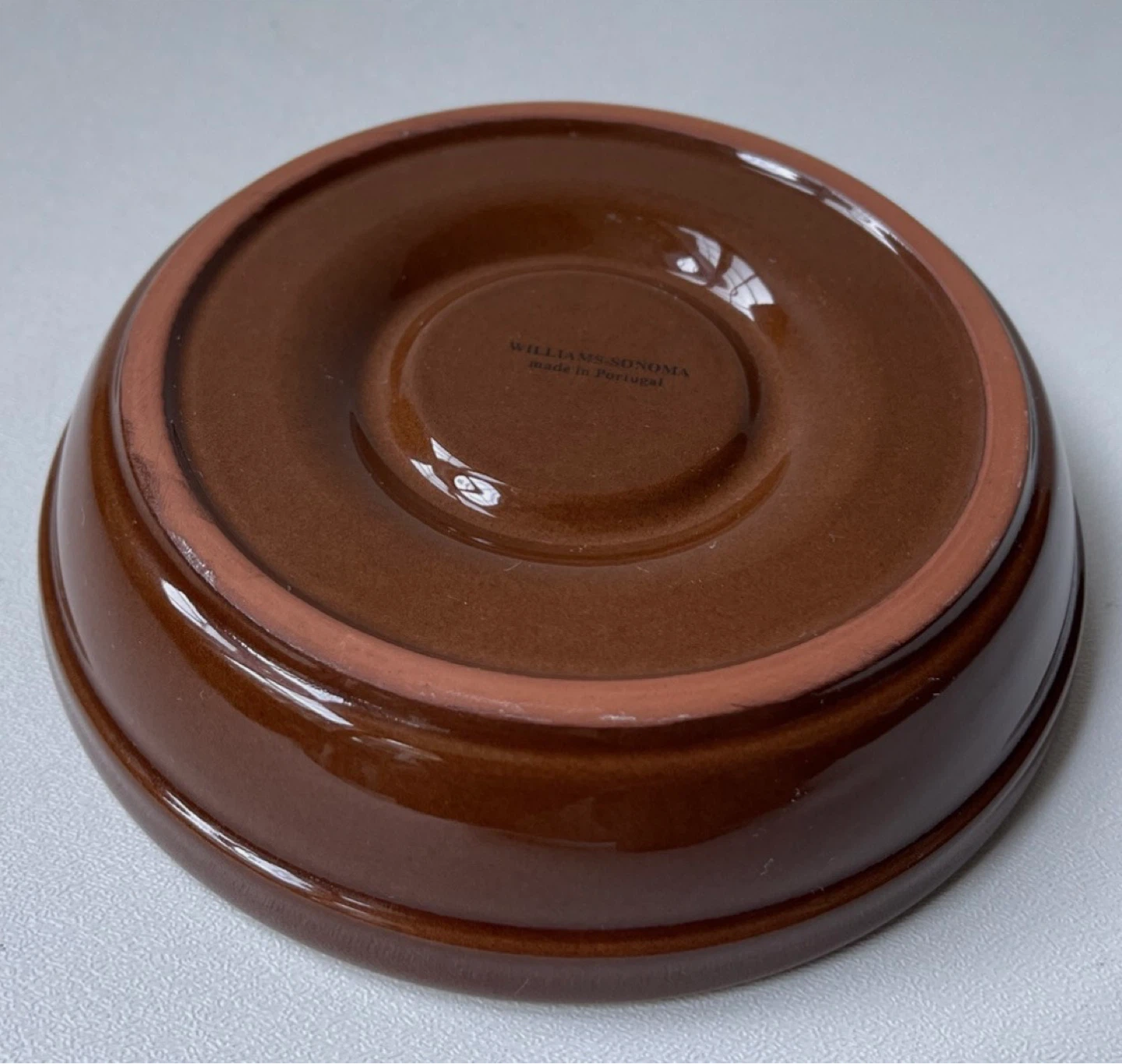 Vintage-Williams Sonoma Brown Chip Dip Bowl - photo 5