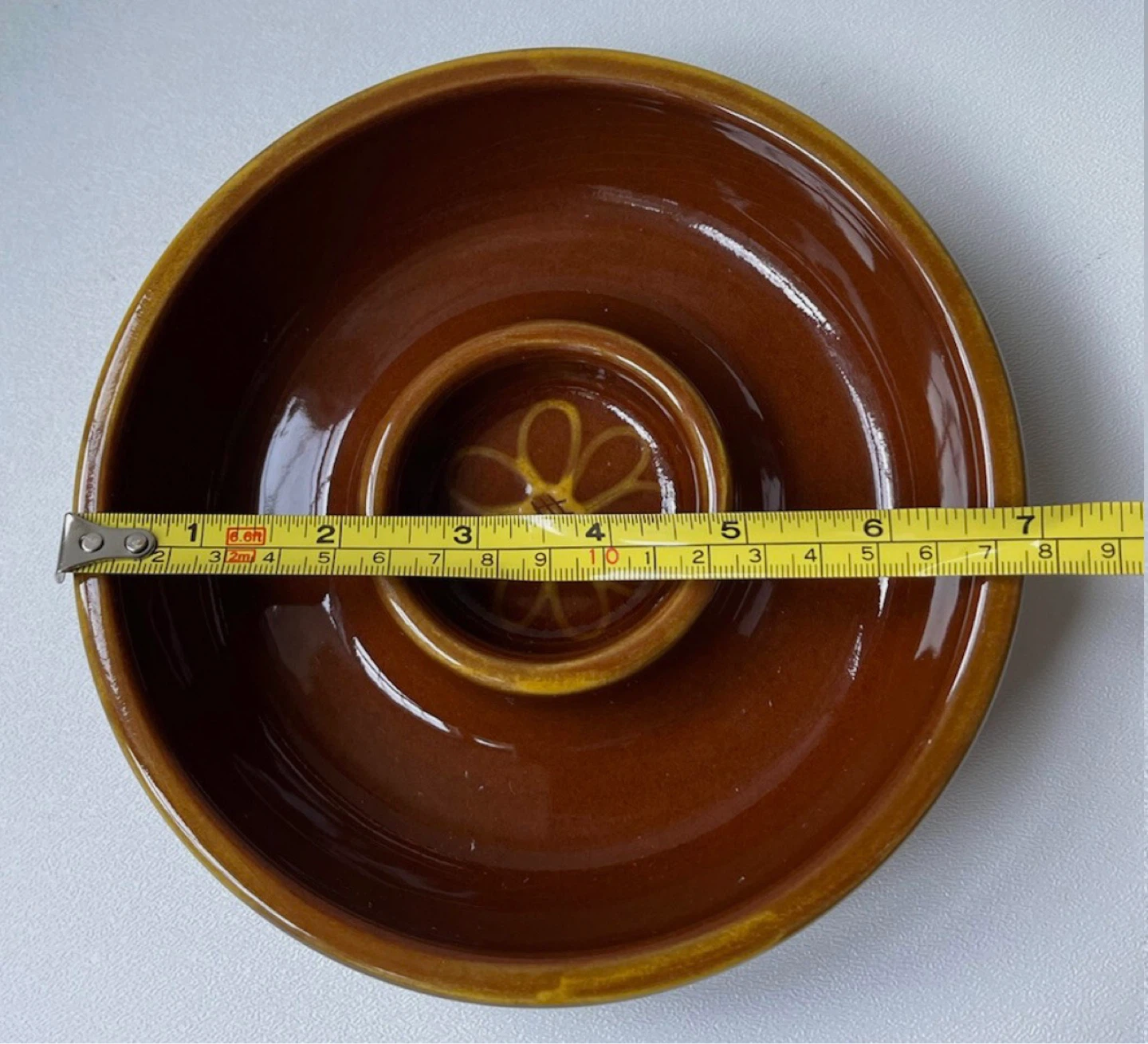 Vintage-Williams Sonoma Brown Chip Dip Bowl - photo 4
