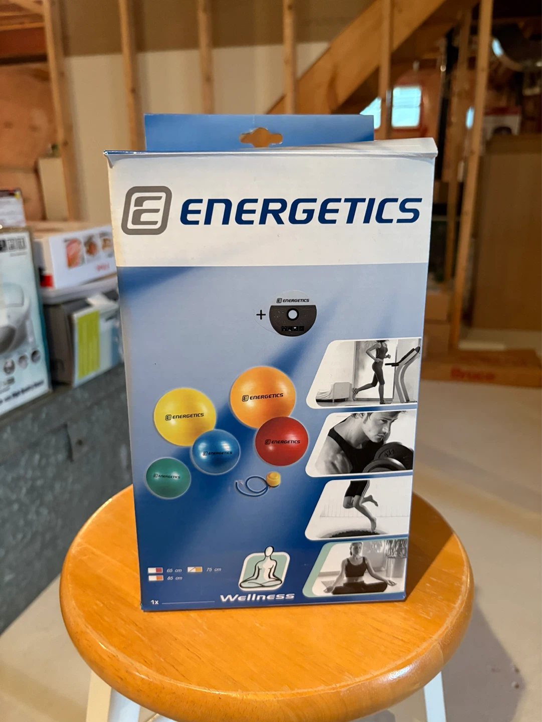 Energetics Pro Stability Ball 75cm, Yellow
