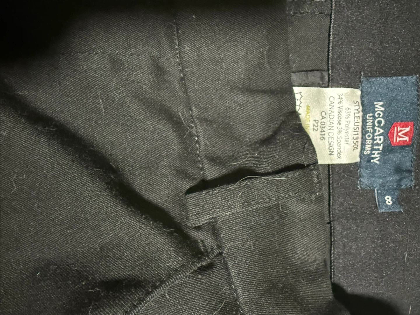 McCarthy Uniforms Black Polo Shirt - photo 3
