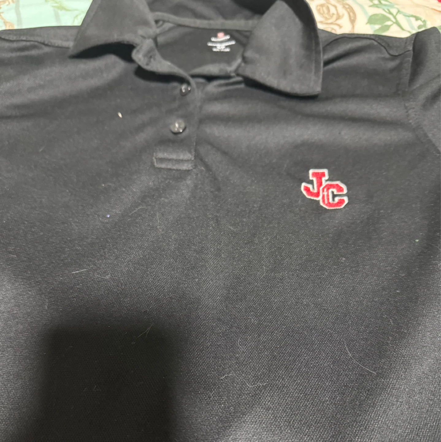 McCarthy Uniforms Black Polo Shirt