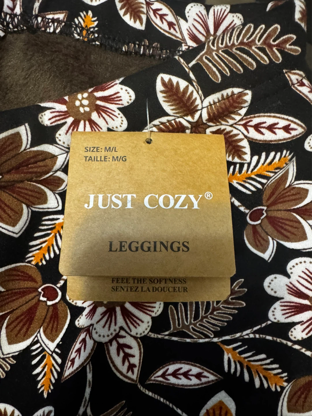 Just Cozy Leggings - Tie Dye & Floral Patterns - photo 5